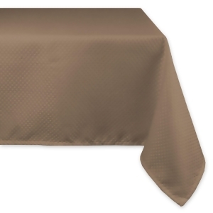 120 Extra Large Cedar Brown Bead Inspired Polyester Tablecloth - All