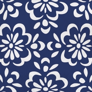 Club Pack of 240 Blue and White Floral Designed 3-Ply Disposable Luncheon Napkin 6.5 - All
