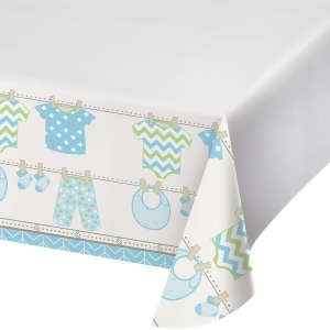 White and Blue Bedtime Cloths Collections Print Rectangular Tablecover 88 - All