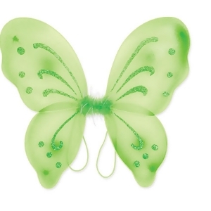 Club Pack of 12 Green Elegant Wings Party Armbands - All