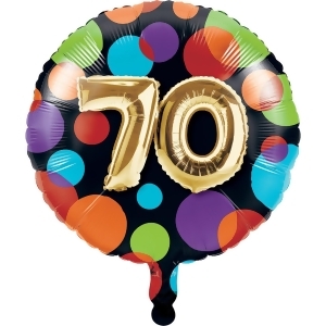 Club Pack of 10 Milestone celebrations Multicolored Balloon Birthday Metallic Balloon 7.8 - All