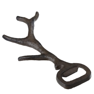 Pack of 17 Rustic Brown and Black Antique Style Antler Bottle Opener 5.5 - All