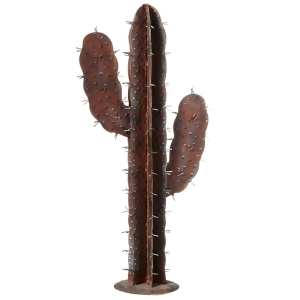 Rusted Brown Distressed Cast Iron Cactus Hooks with Faux Thorns 28 - All