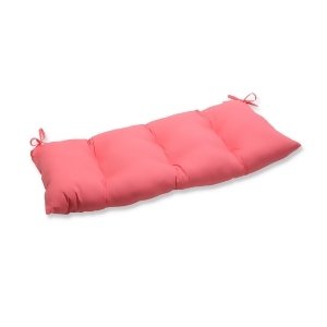44 Pink Watermelon Outdoor Patio Loveseat Cushion - All