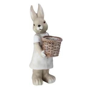 18 Neutral Tones Easter Girl Rabbit Indoor/Outdoor Garden Planter - All