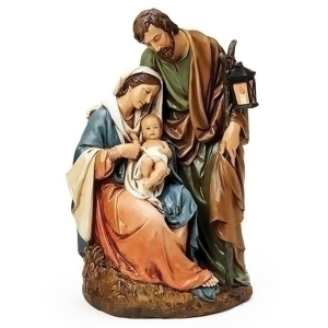 25.5 Joseph Studio Seated Mary with Baby Jesus and Joseph Holy Family Christmas Figure - All