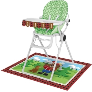 Pack of 6 Vibrantly Colored Lum Bear Jack Decorative High Chair Kits 13.5 - All