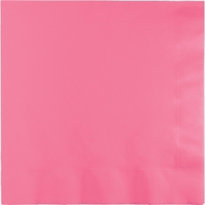 Club Pack of 240 Pink Premium 2-Ply Lunch Party Napkins 6.5 - All
