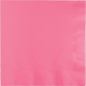 Club Pack of 240 Pink Premium 2-Ply Lunch Party Napkins 6.5 - All