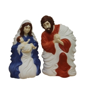 26.5 Outdoor Holy Family Lighted Nativity Set - All