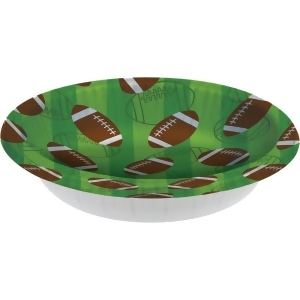 Club Pack of 96 Football Fanatic Banquet Dinner Party Bowls 20 oz - All