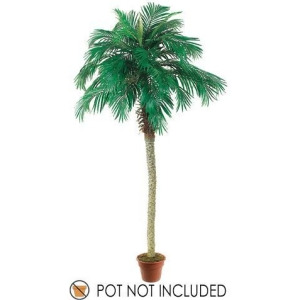 Set of 2 Artificial Phoenix Palm Trees 8' - All