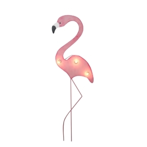 41 Tropical Lighted Pink Flamingo Outdoor Decoration - All