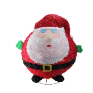20 Lighted Collapsible Christmas Santa Claus Outdoor Decoration - All