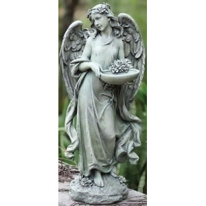 Set of 2 Joseph's Studio Angel Bird Feeder / Bath Outdoor Garden Statues 15.75 - All