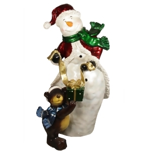 48 Commercial Size Snowman with Bear Christmas Display Outdoor Decoration - All