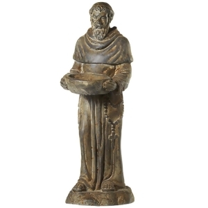 22.5 Diminished Brown Religious Gifts Saint Joseph Statue Holding a Bowl - All