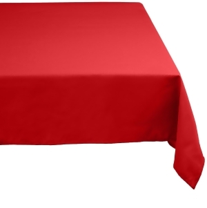 70 Classic Fire Engine Red Rectangular Tablecloth - All