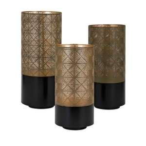Manhattan Pierced Lanterns Set of 3 - All