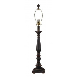 Set of 2 Liberty Black Traditional Style Decorative Table Lamp Base 32 - All