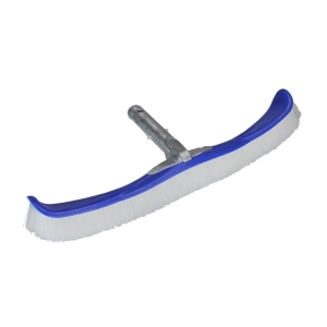 18.25 Blue Flexible Nylon Bristle Brush with Aluminum Handle - All