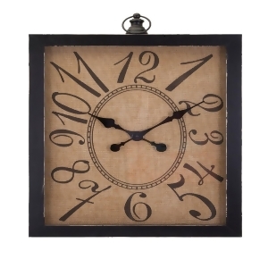 31.5 Black and Beige Country-Rustic Outer Banks Wall Clock - All