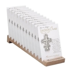 Set of 36 Miracles Happen Engraved Bedside Crosses 2.5 - All