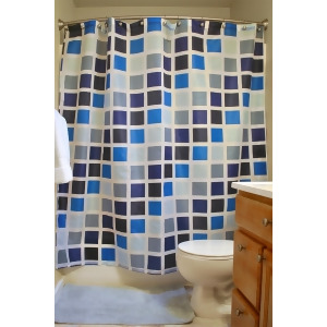 72 x 72 Vibrantly Colored decorative indoor Bathroom Shower Curtain - All
