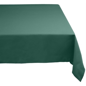 Set of 4 Dark Green Rectangular Seamless Decorative Table Cloth 70 x 52 - All