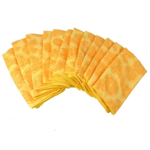 Club Pack of 12 Yellow Lemon Citrus Dish Cloths 24 - All