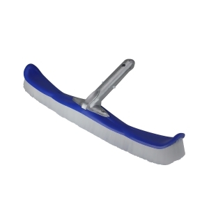 19 Blue Flexible Nylon Bristle Brush with Aluminum Handle - All