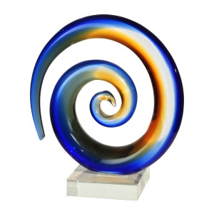 8 Mystification Multicolored Handcrafted Art Glass Sculpture - All