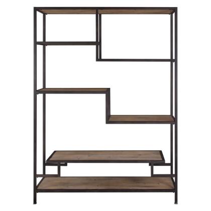80” Sherwin Industrial Etagere Shelves 