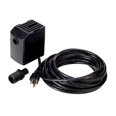 Black HydroTools Electric Above-Ground Swimming Pool Cover Siphon Pump 