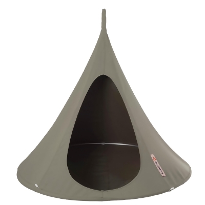 60” Brown Heavy Duty Hanging Cacoon Chair with Hanging Hardware 