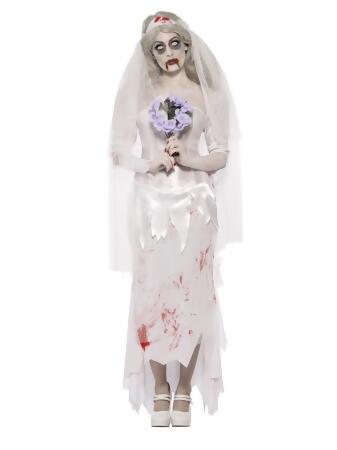 Womens Zombie Bride Costume