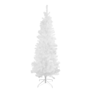 UPC 715833000034 product image for 6.5' White Winston Pine Slim Artificial Christmas Tree - Unlit - All | upcitemdb.com