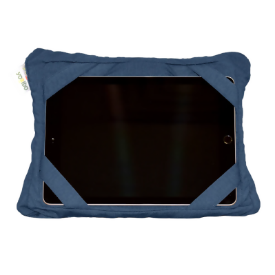 Set of 5 Blue Tablet Holder Pillow 12