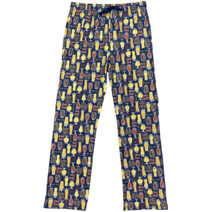 Craft Draft Men's Adult Long Printed Sleep Pant - 2XL