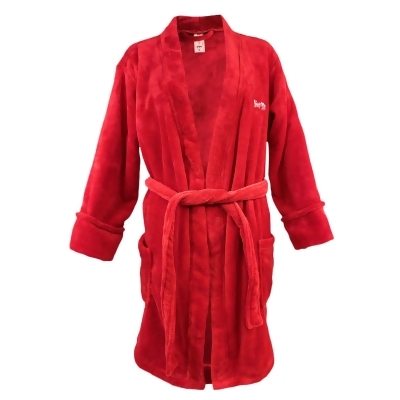Tango Red Solid Unisex Adult Full Sleeve Robe - 2XL 