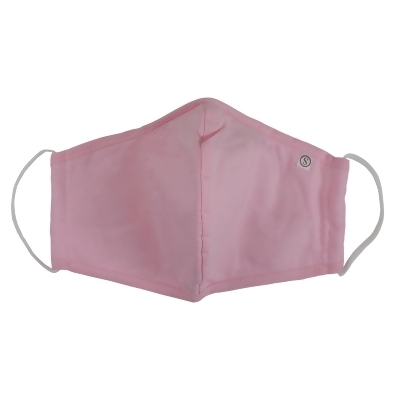 Pack of 5 Pink 3 Ply Reusable Fabric Face Masks with Seam 