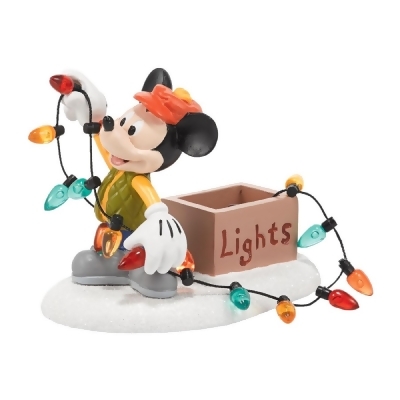 Department 56 Mickey Lights Up Christmas Tabletop Piece #4038634 