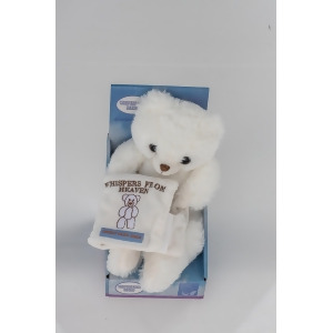 UPC 891190001515 product image for 10 White and Blue Whispers From Heaven Teddy Bear Plush Toy - All | upcitemdb.com