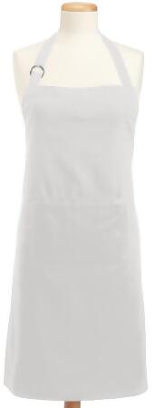 32' x 28' Cream White Colored Adjustable Chefs Apron with Pockets 