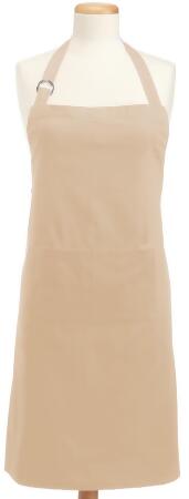 32' x 28' Beige Colored Adjustable Chefs Apron with Pockets 