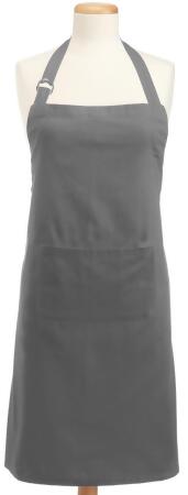 32' x 28' Gray Colored Adjustable Chefs Apron with Pockets 