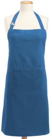 32' x 28' Blue Colored Adjustable Chefs Apron with Pockets 