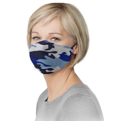 Black Camouflage Design Reusable Safety Adult Face Mask with Filter 