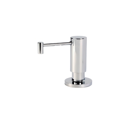 AquaNuTech Soap and Lotion Dispenser with Straight Spout, Chrome 