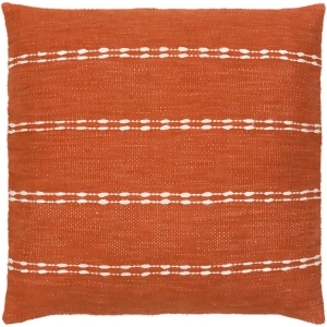 CHS001-1422 14 x 22 in. Chase Pillow Cover - Rust&#44; Cream & Light Beige